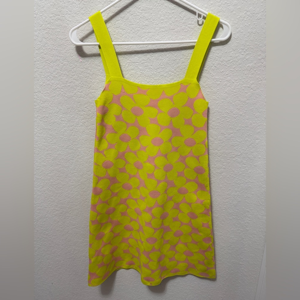 Zara jacquard mini dress